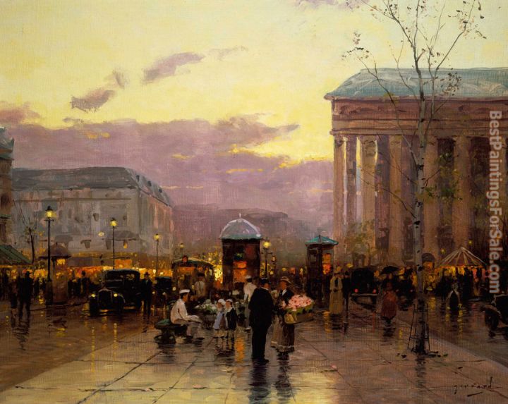 Thomas Kinkade Rainy Dusk, Paris